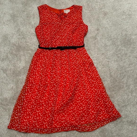 Orange a-line dress - Picture 1 of 7